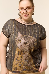 BLUSA DNA GATO KLIMT