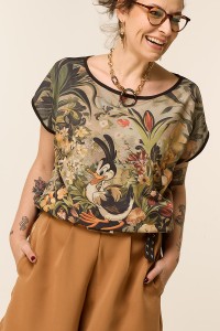 BLUSA DNA DONALD FLORAL