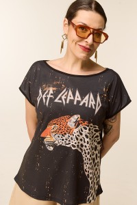 BLUSA DNA DEF LEPPARD