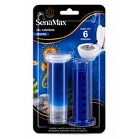 Foto do produto GEL SANITARIO SENAMAX 6 DOSES C/ APLICADOR MARINE