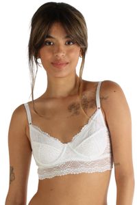 Foto do produto CROPPED EM RENDA SEM BOJO LIS