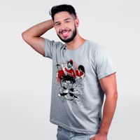 CAMISETA CINZA - NINJAS