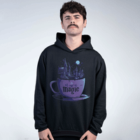 MOLETOM PRETO - CUP OF MAGIC