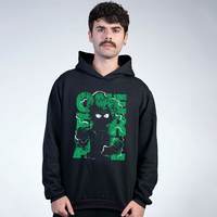 MOLETOM PRETO - MY HERO