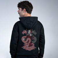 MOLETOM PRETO - DRAGON CYBER