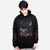 MOLETOM PRETO - NIGHTCITY