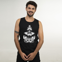 REGATA PRETA - TRÊS MARIPOSAS