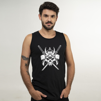 REGATA PRETA - SAMURAI SKULL