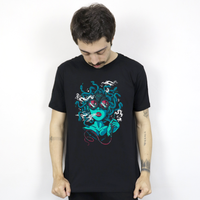 CAMISETA PRETA - MEDUSA