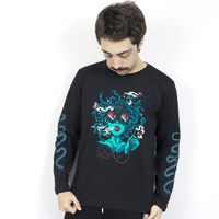 MANGA LONGA PRETA - MEDUSA