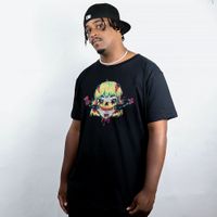 CAMISETA PRETA - HEAD CUTTER