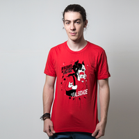 CAMISETA VERMELHA - FALSIDADE