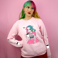 MOLETOM BÁSICO ROSA - SONO