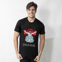 CAMISETA PRETA - END IS NEAR