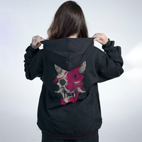 MOLETOM PRETO - DEMON SKULL