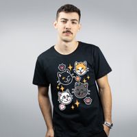 CAMISETA PRETA - BICHANOS