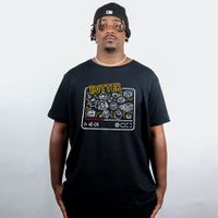 CAMISETA PRETA - BUTTER