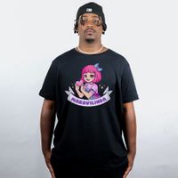 CAMISETA PRETA - MARAVILINDA