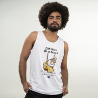 REGATA OFF WHITE - COM DEUS NÃO SE BRINCA