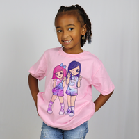 CAMISETA ROSA - NATY E KEKE