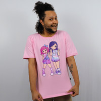 CAMISETA ROSA - NATY E KEKE