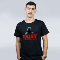 CAMISETA PRETA - CAPUZ GEIST