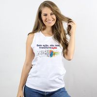 REGATA OFF WHITE - SEM AÇÃO NÃO TEM TRANSFORMAÇÃO