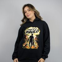 MOLETOM PRETO - FOGO NO PARQUINHO