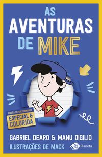 LIVRO - AS AVENTURAS DE MIKE - EDIÇÃO DE COLECIONADOR
