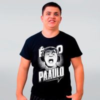 CAMISETA PRETA - É O PAULO