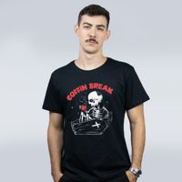 CAMISETA PRETA - COFFIN BREAK