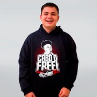 MOLETOM PRETO - CABÔ O FREEI