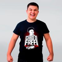 CAMISETA PRETA - CABÔ O FREEI