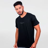 CAMISETA PRETA - QUEM É NEGACIONISTA? BRANCO