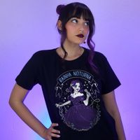 CAMISETA PRETA - RAINHA NOTURNA