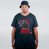 CAMISETA PRETA - HASTA LA MUERTE