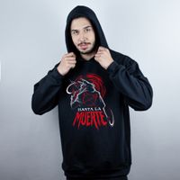 MOLETOM PRETO - HASTA LA MUERTE