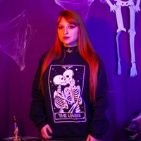 MOLETOM PRETO - THE LOVERS