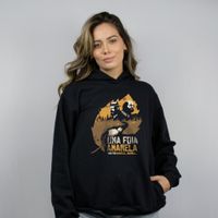 MOLETOM PRETO - FOIA AMARELA