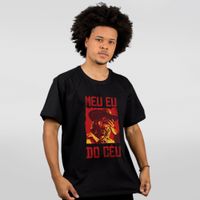 CAMISETA PRETA - MEU EU DO CEU