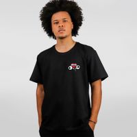 CAMISETA PRETA - CORAÇÃO NÃO VÊ