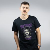 CAMISETA PRETA - BE WEIRD