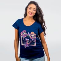 CAMISETA AZUL MARINHO - A TRÍADE (Apoio)