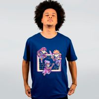 CAMISETA AZUL MARINHO - A TRÍADE (Apoio)