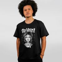CAMISETA PRETA - BE WEIRD BRANCA