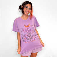 CAMISETA LILÁS - MEET ME AT MIDNIGHT