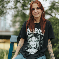 CAMISETA PRETA - BE WEIRD BRANCA