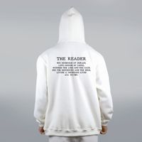 MOLETOM OFF WHITE - THE READER