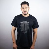 CAMISETA PRETA - THE CLASSICS BRANCO