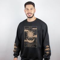 MOLETOM BÁSICO PRETO - SUNSHINE & MIDNIGHT